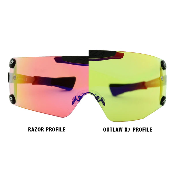 Outlaw X7 Razor - Solid Lenses