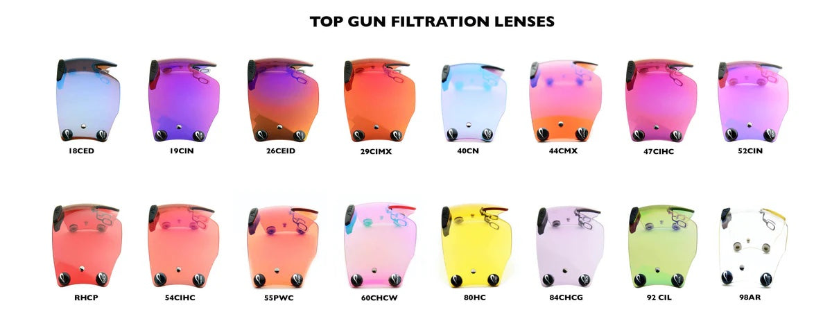 Pilla Top Gun Outlaw X6 - Kit Selection - Shooting Glasses – PILLA